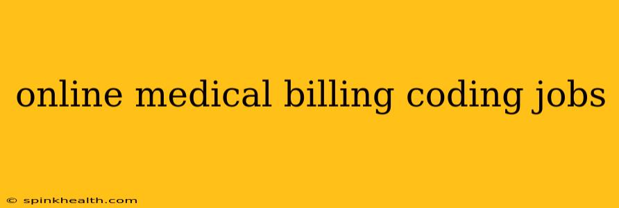 online medical billing coding jobs