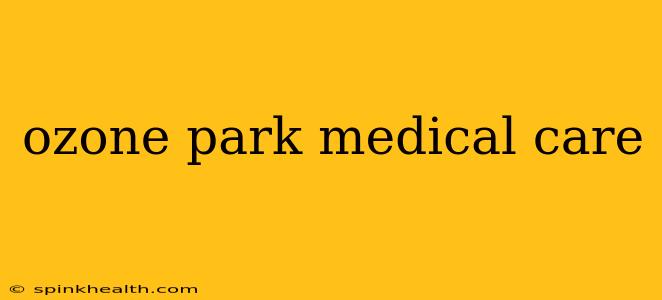 ozone park medical care