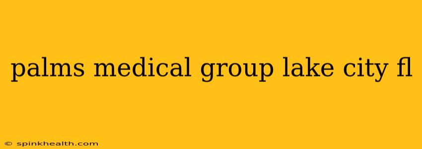 palms medical group lake city fl