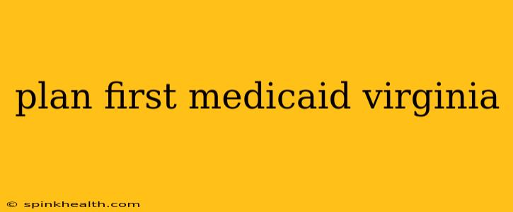 plan first medicaid virginia