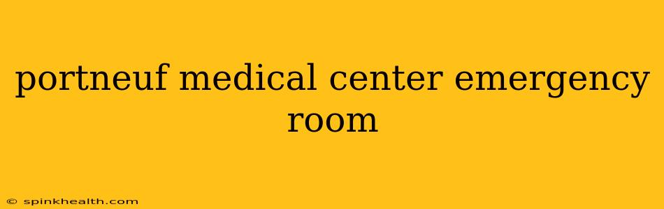 portneuf medical center emergency room
