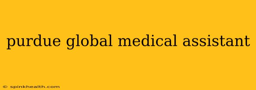 purdue global medical assistant