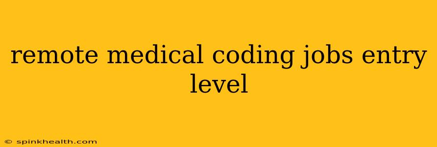 remote medical coding jobs entry level