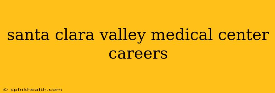 santa clara valley medical center careers
