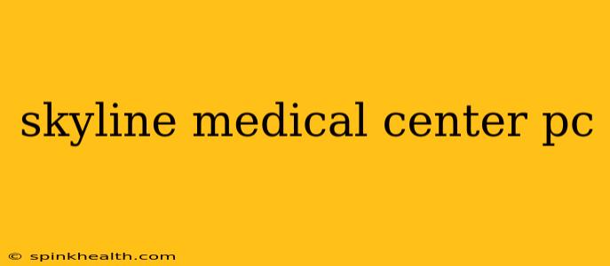 skyline medical center pc