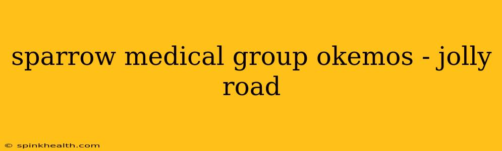 sparrow medical group okemos - jolly road