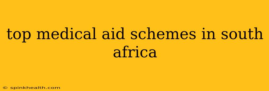 top medical aid schemes in south africa
