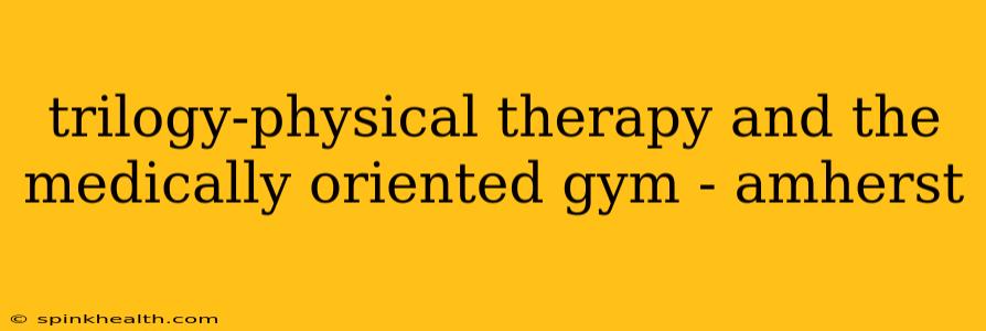 trilogy-physical therapy and the medically oriented gym - amherst