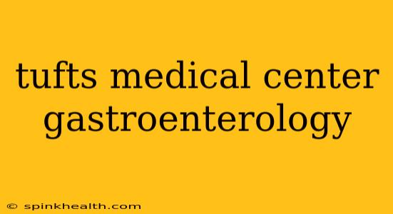 tufts medical center gastroenterology
