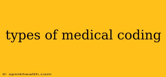 types of medical coding