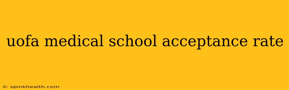 uofa medical school acceptance rate