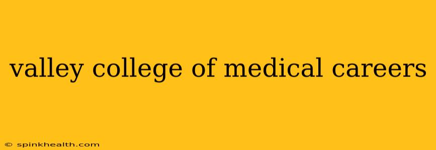valley college of medical careers