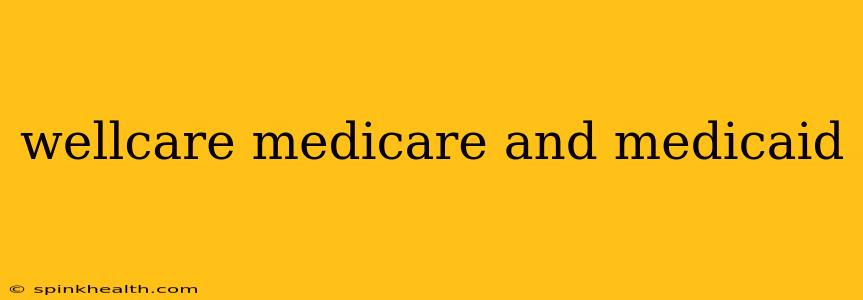 wellcare medicare and medicaid