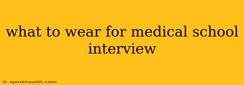 what to wear for medical school interview
