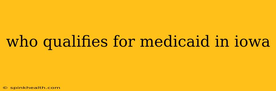 who qualifies for medicaid in iowa