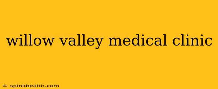 willow valley medical clinic